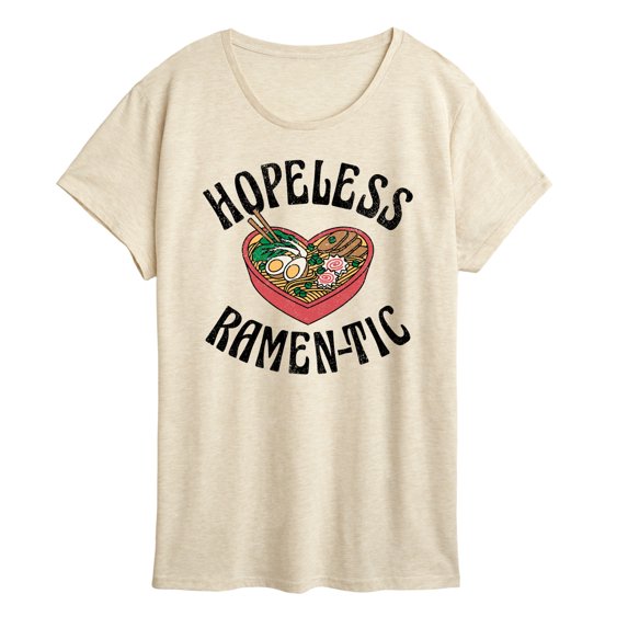 Instant Message - Hopeless Ramentic - Women's Short Sleeve Graphic T-Shirt