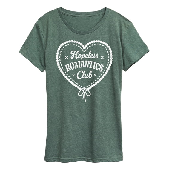 Instant Message - Hopeless Romantics Club - Women's Short Sleeve Graphic T-shirt