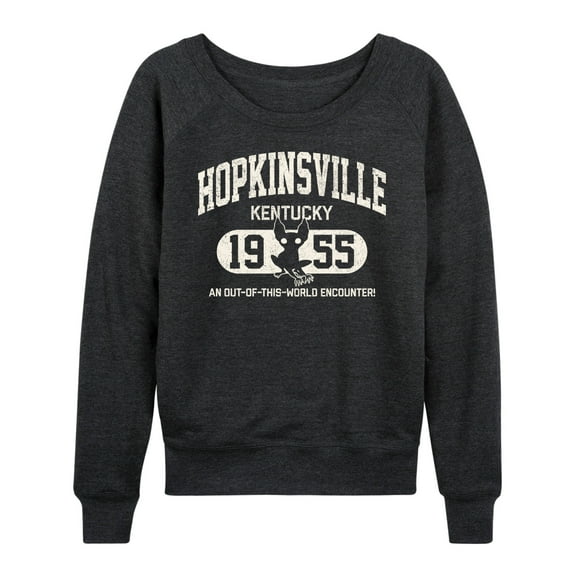 Instant Message - Hopkinsville Kentucky - Women's French Terry Pullover Long Sleeve Shirt