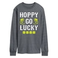 thumbnail image 1 of Instant Message - Hoppy Go Lucky - Men's Long Sleeve Graphic T-Shirt, 1 of 5