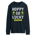 thumbnail image 1 of Instant Message - Hoppy Go Lucky - Men's Long Sleeve Graphic T-Shirt, 1 of 5