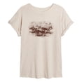thumbnail image 1 of Instant Message - Horses Running Oversized Graphic T-Shirt, 1 of 6