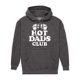 thumbnail image 1 of Instant Message - Hot Dads Club  - Men's Pullover Hooded Fleece Sweatshirt, 1 of 6