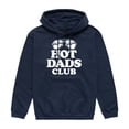 thumbnail image 1 of Instant Message - Hot Dads Club  - Men's Pullover Hooded Fleece Sweatshirt, 1 of 5