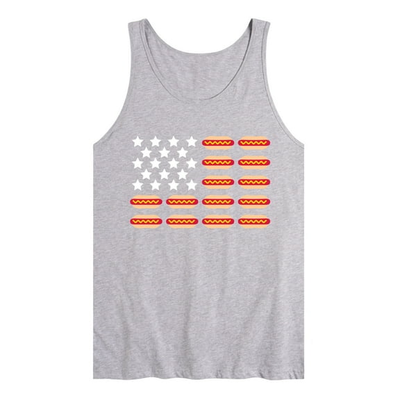 Instant Message - Hot Dog Flag - Men's Jersey Tank Top