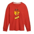 thumbnail image 1 of Instant Message - Hot Dog Skater - Toddler And Youth Long Sleeve Graphic T-Shirt, 1 of 6