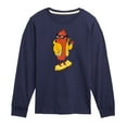 thumbnail image 1 of Instant Message - Hot Dog Skater - Toddler And Youth Long Sleeve Graphic T-Shirt, 1 of 6