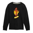 thumbnail image 1 of Instant Message - Hot Dog Skater - Toddler And Youth Long Sleeve Graphic T-Shirt, 1 of 6