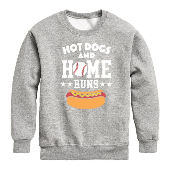 Instant Message - Hot Dogs And Home Runs - Kids Crew Fleece