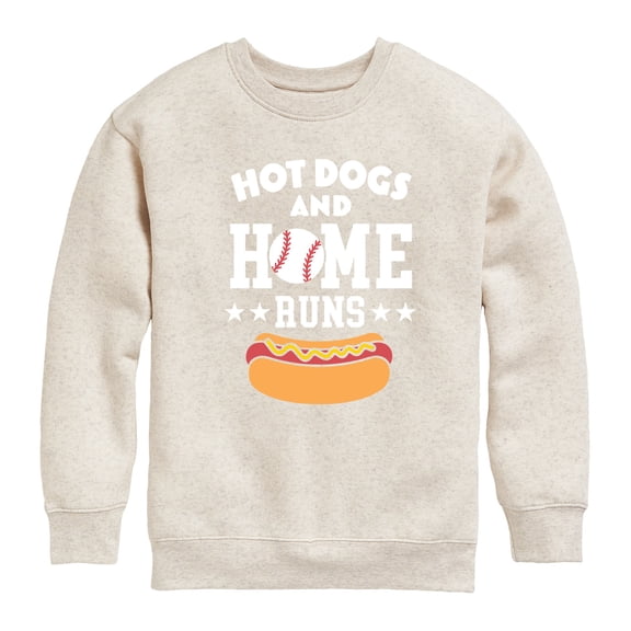 Instant Message - Hot Dogs And Home Runs - Kids Crew Fleece