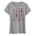 thumbnail image 1 of Instant Message - Hot Sauces Galore - Women's Short Sleeve Graphic T-Shirt, 1 of 5