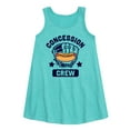 thumbnail image 1 of Instant Message - Hotdog Concession Crew - Girls Aline Dress, 1 of 5
