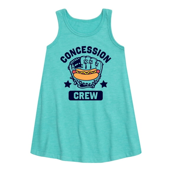 Instant Message - Hotdog Concession Crew - Girls Aline Dress