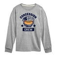 thumbnail image 1 of Instant Message - Hotdog Concession Crew - Kids Long Sleeve Tee, 1 of 6