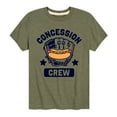 thumbnail image 1 of Instant Message - Hotdog Concession Crew - Youth Short Sleeve Tee, 1 of 6