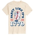thumbnail image 1 of Instant Message - Hotdog and Fireworks Short Sleeve Graphic T-Shirt, 1 of 5