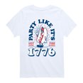 thumbnail image 1 of Instant Message - Hotdog and Fireworks Short Sleeve Graphic T-Shirt, 1 of 5