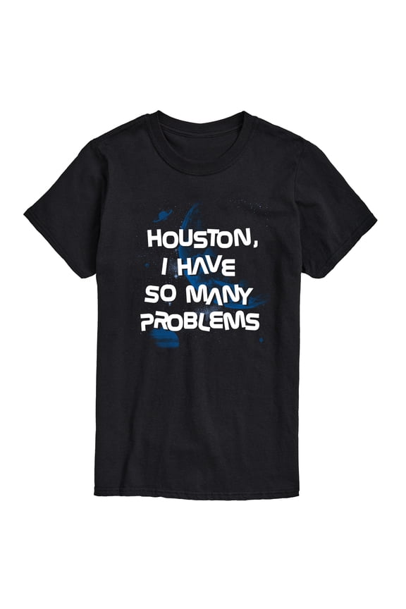 - Houston Problems - Men's Short Sleeve Graphic T-Shirt