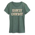 thumbnail image 1 of Instant Message - Howdy Cowboy Short Sleeve Graphic T-Shirt, 1 of 6