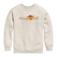 thumbnail image 1 of Instant Message - Howdy Fall Pumpkin - Youth Boys Crew Fleece Sweatshirt, 1 of 5