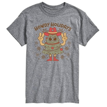 Instant Message - Howdy Holidays - Men's Short Sleeve Graphic T-Shirt