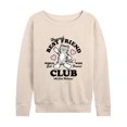 thumbnail image 1 of Instant Message - Humans Best Friend Club Cat - Women's Lightweight French Terry Long Sleeve Shirt, 1 of 6