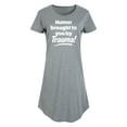 thumbnail image 1 of Instant Message - Humor Brought To You By Trauma - Women's Any Way Dress, 1 of 7