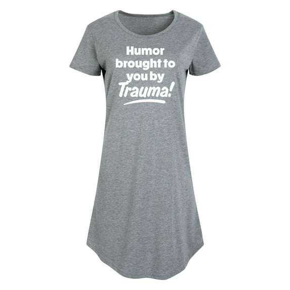 Instant Message - Humor Brought To You By Trauma - Women's Any Way Dress