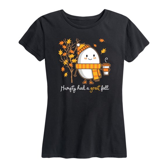 Instant Message - Humpty had a Great Fall - Women's and Women's Plus Size Graphic T-Shirt