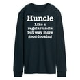 thumbnail image 1 of Instant Message - Huncle - Men's Long Sleeve T-Shirt, 1 of 6