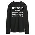 thumbnail image 1 of Instant Message - Huncle - Men's Long Sleeve T-Shirt, 1 of 6