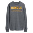 thumbnail image 1 of Instant Message - Huncle - Men's Long Sleeve T-Shirt, 1 of 5