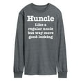 thumbnail image 1 of Instant Message - Huncle - Men's Long Sleeve T-Shirt, 1 of 6