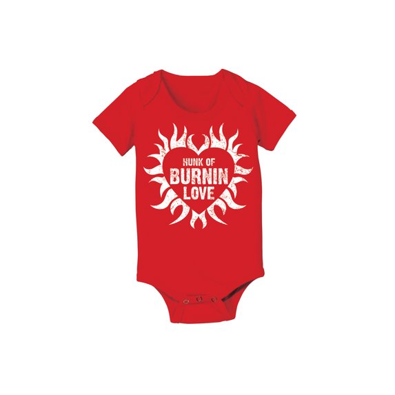 Instant Message - Hunk Of Burnin Love - Infant Baby One Piece