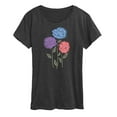 thumbnail image 1 of Instant Message - Hydrangeas - Women's Short Sleeve Graphic T-Shirt, 1 of 6