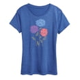 thumbnail image 1 of Instant Message - Hydrangeas - Women's Short Sleeve Graphic T-Shirt, 1 of 6