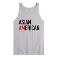 thumbnail image 1 of Instant Message - I Am Asian American  - Men's Jersey Tank Top, 1 of 5