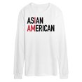 thumbnail image 1 of Instant Message - I Am Asian American  - Men's Long Sleeve T-Shirt, 1 of 1