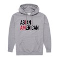 thumbnail image 1 of Instant Message - I Am Asian American  - Men's Pullover Hooded Fleece Sweatshirt, 1 of 6