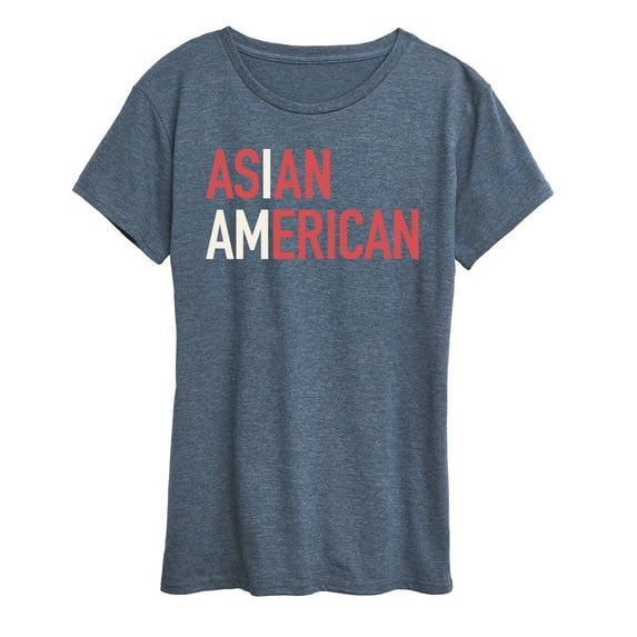 Instant Message - I Am Asian American - Women's Short Sleeve Graphic T-Shirt