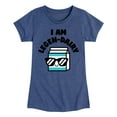thumbnail image 1 of Instant Message - I Am Legen-Dairy - Cool Milk Carton - Toddler & Youth Girls Short Sleeve Graphic T-Shirt, 1 of 6