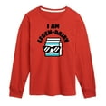 thumbnail image 1 of Instant Message - I Am Legen-Dairy - Cool Milk Carton - Toddler & Youth Long Sleeve Graphic T-Shirt, 1 of 6