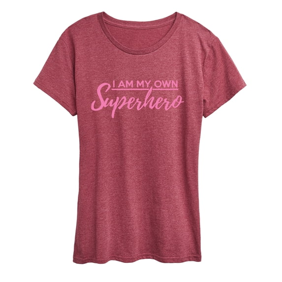 Instant Message - I Am My Own Superhero Short Sleeve Graphic T-Shirt