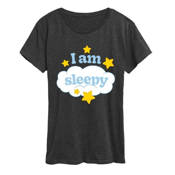 Instant Message - I Am Sleepy - Women's Short Sleeve Graphic T-Shirt