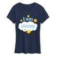 thumbnail image 1 of Instant Message - I Am Sleepy - Women's Short Sleeve Graphic T-Shirt, 1 of 6