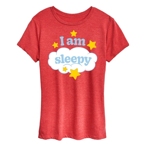 Instant Message - I Am Sleepy - Women's Short Sleeve Graphic T-Shirt