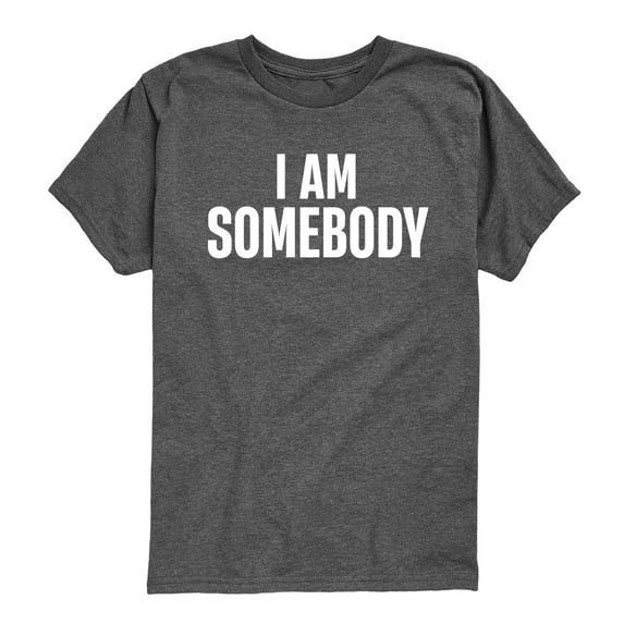 Instant Message - I Am Somebody - Youth Boys Short Sleeve Graphic T-Shirt