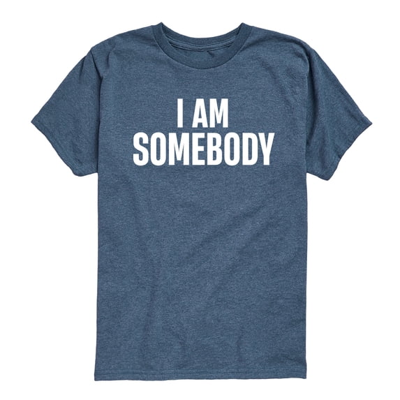 Instant Message - I Am Somebody - Youth Boys Short Sleeve Graphic T-Shirt