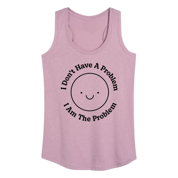 Instant Message - I Am The Problem - Women's Racerback Tank Top