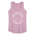 thumbnail image 1 of Instant Message - I Am The Problem  - Women's Racerback Tank Top, 1 of 5